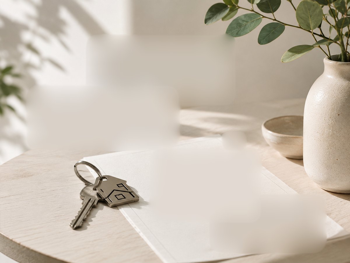 Tabletop with documents and coffee while planning a cohabitation agreement